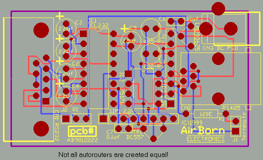 This is NOT good PCB Routing!