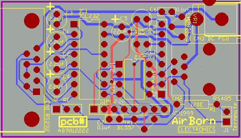 PCB - Finished routing