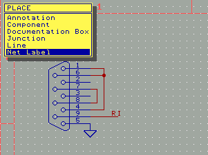 Placing a Net Label