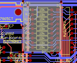 Loop area of PCB ground